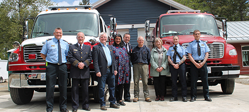 Merville and Oyster River Officers, MARS staff