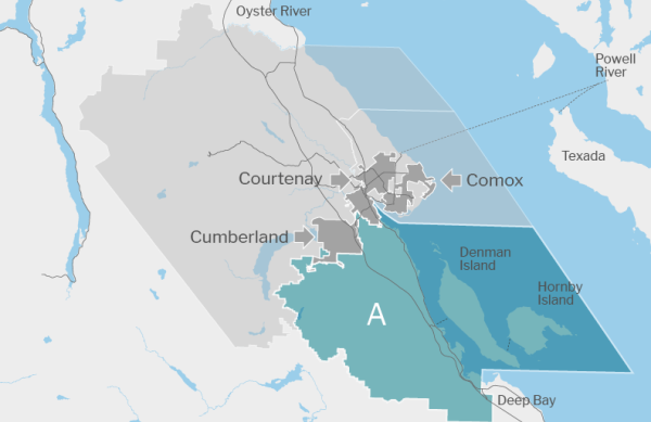 Baynes Sound - Denman/Hornby Islands