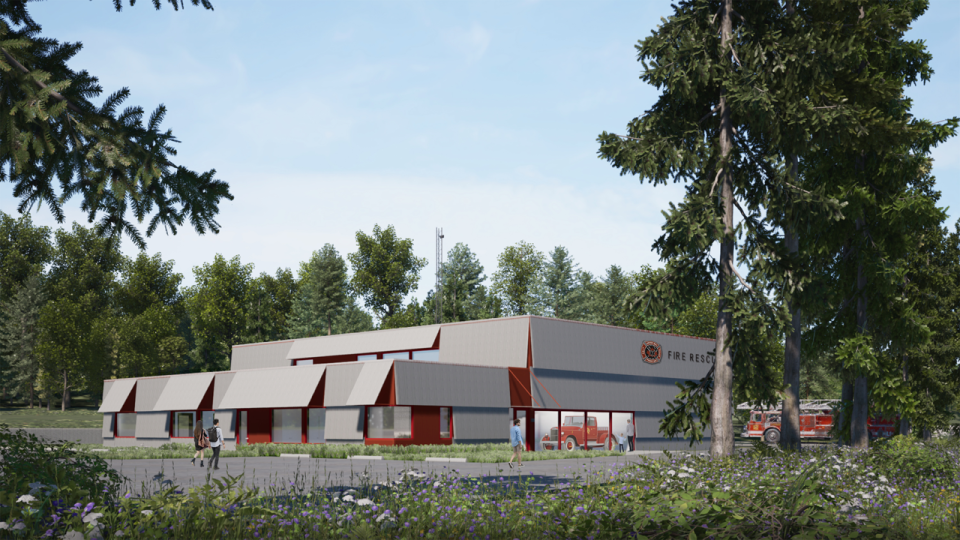 Updated design Union Bay Fire Hall