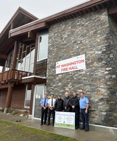 Mount Washington Mountain Centre and partnership with CVRD for emergency response
