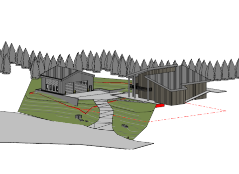site plan Mt Washington Firehall 