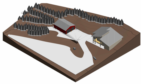 site plan Mt Washington Firehall