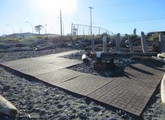 Goose Spit portal 11 with accessible matting